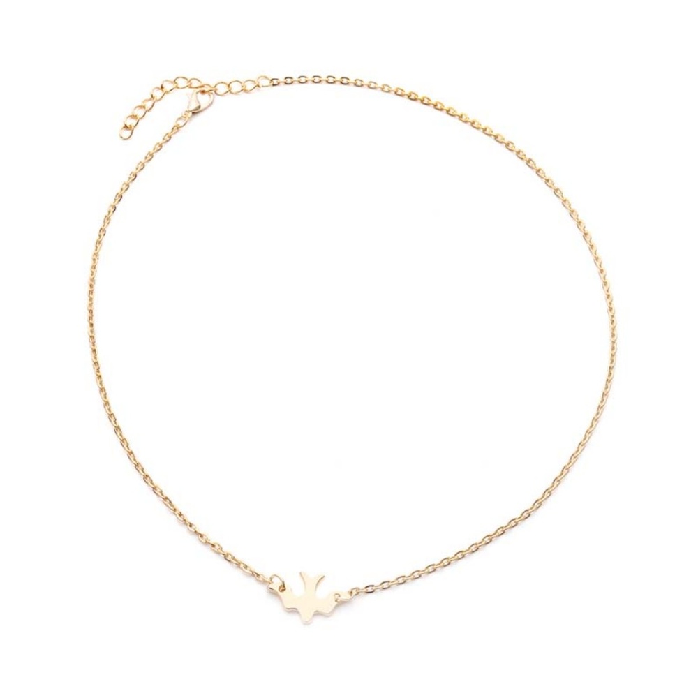 Boutique Elegant Bird Choker Necklace - Picture 2 of 7